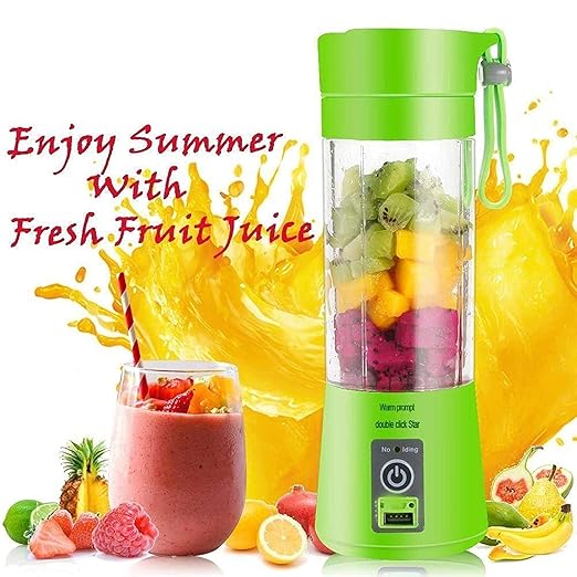 Multi-Purpose Portable USB Electric Juicer 6-Blades