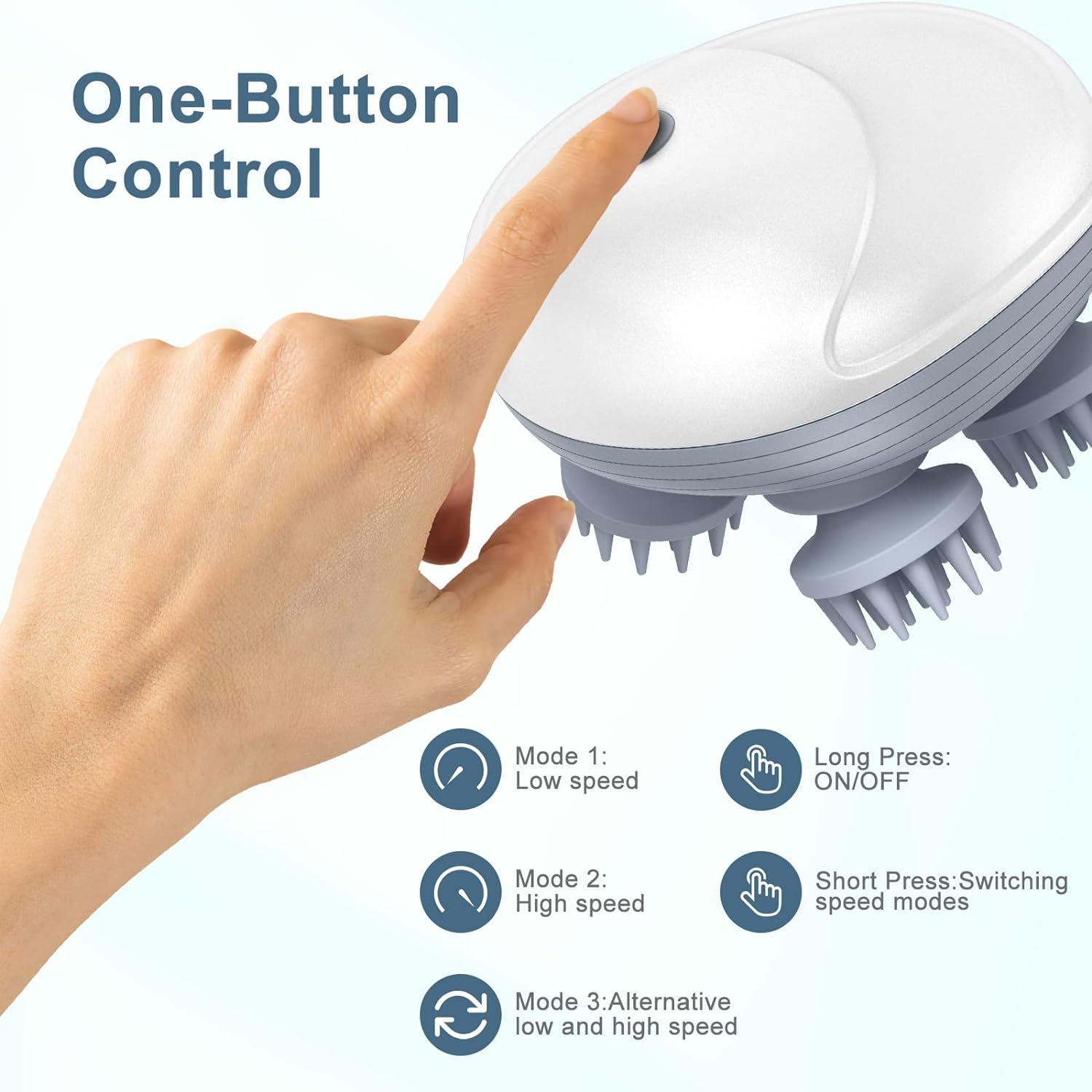 Electric Scalp Head Massager