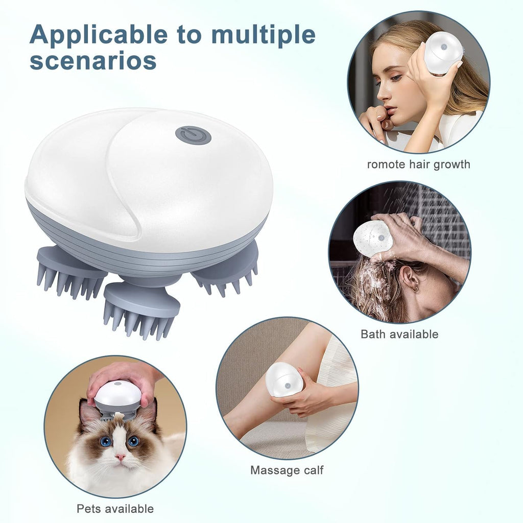 Electric Scalp Head Massager