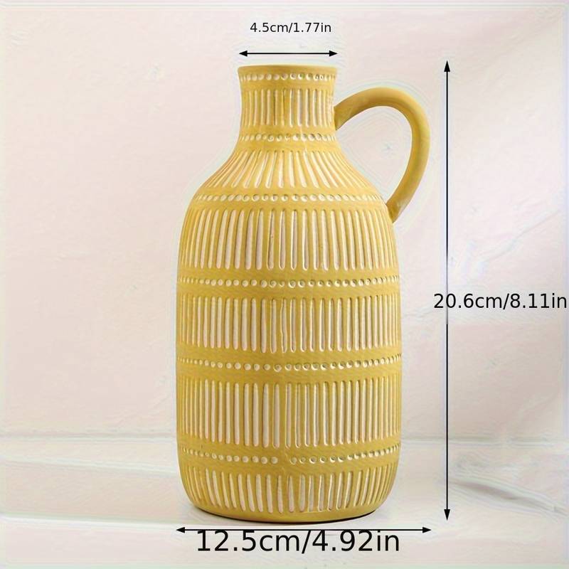 Nordic Boho Style Ceramic Vase