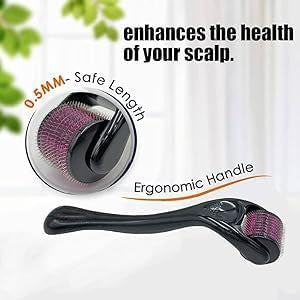 Derma Roller 0.5mm For Hair Growth Men And Women