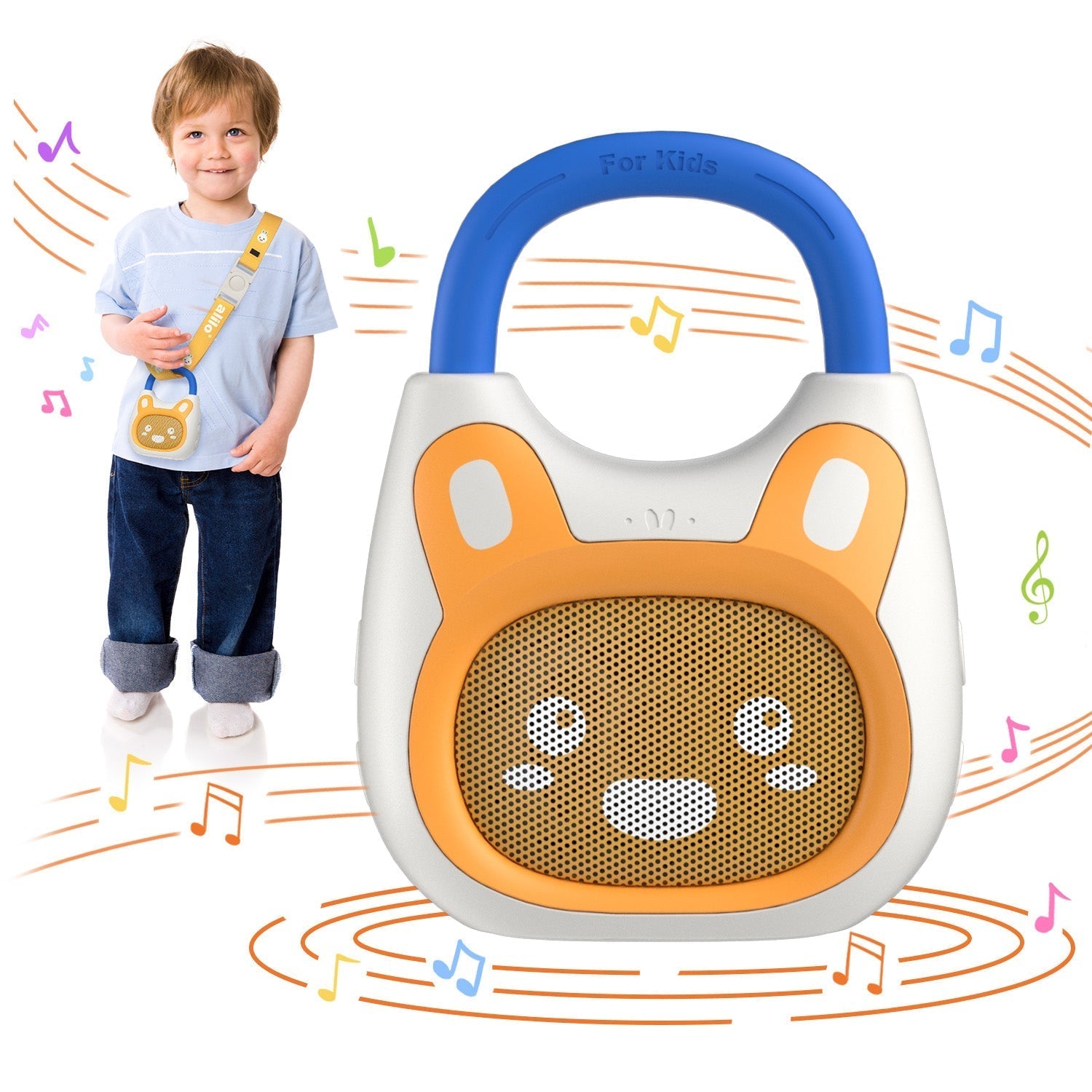 Alilo Pocket Bunny – Interactive Kids Audio Player with Preloaded Stories & Songs