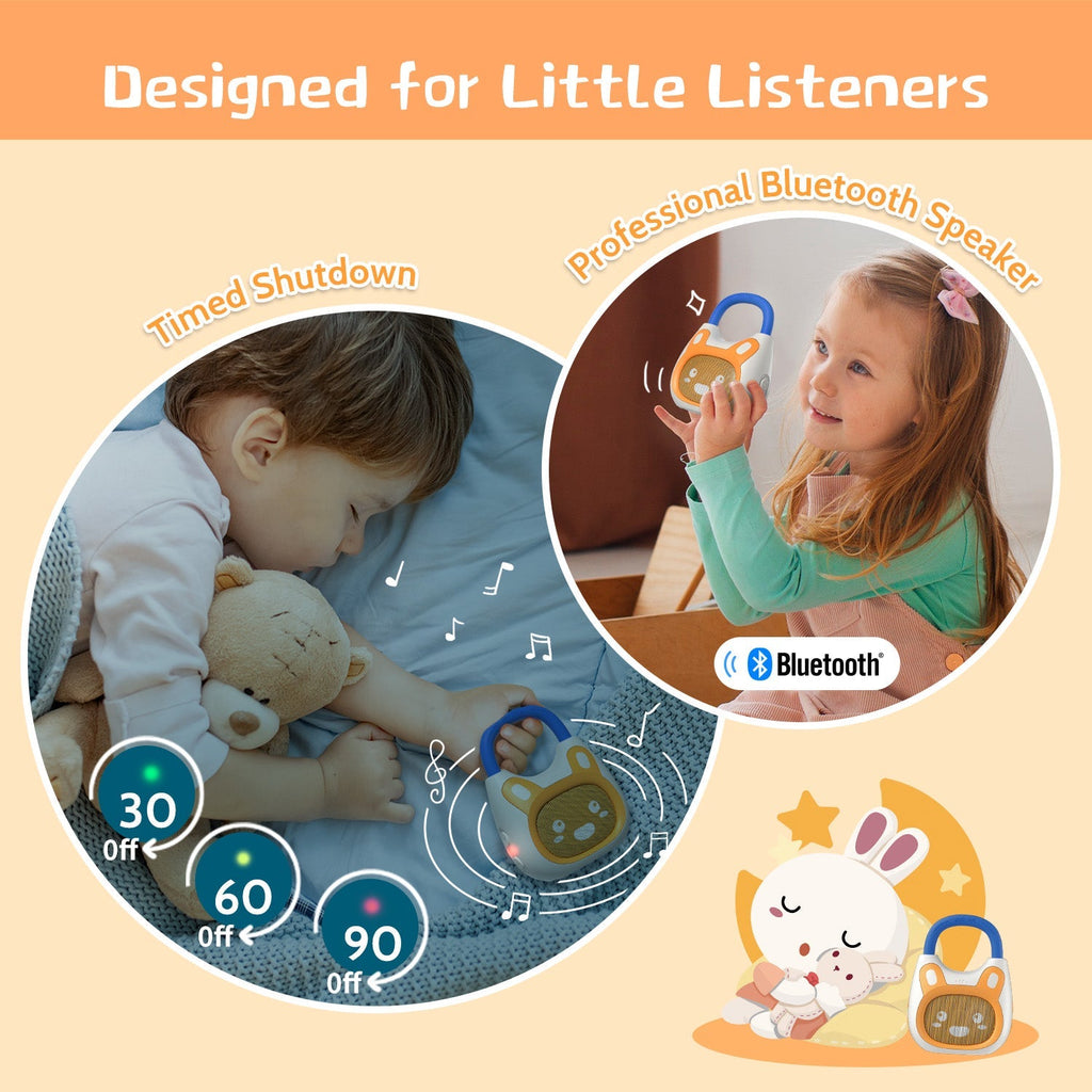 Alilo Pocket Bunny – Interactive Kids Audio Player with Preloaded Stories & Songs