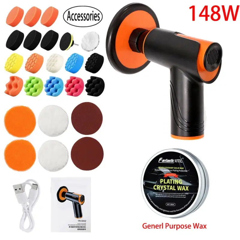 Wireless 148W Car Polisher & Repair Tool