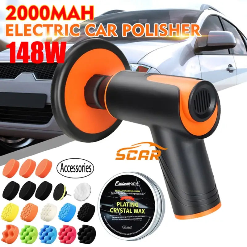 Wireless 148W Car Polisher & Repair Tool